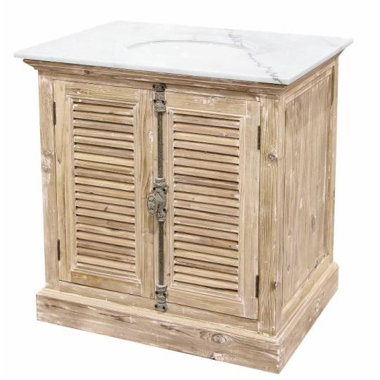 vintage drevena mramorova doska kupelna nabytok umyvadlova skrinka lamelovy country vintage mediteransky klasicky masivny zdobeny kov antikovany shabby chic.jpg